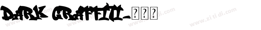 Dark Graffiti字体转换